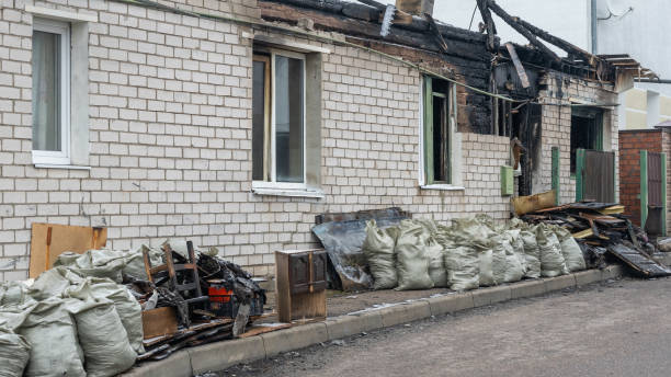 Professional Smoke Damage Removal technician working in Mickleton, NJ